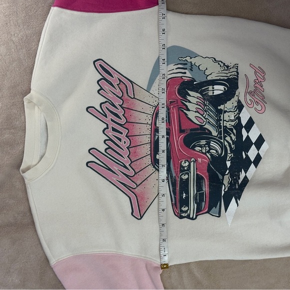 Ford Mustang- Retro sweatshirt- kids M. - Picture 4 of 8